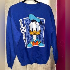 donald duck disney crewneck
